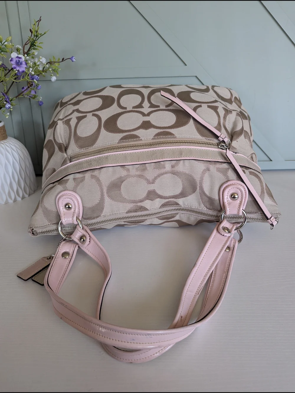 Coach poppy metallic